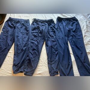 Navy Blue Scrub Jogger Bottoms Medium